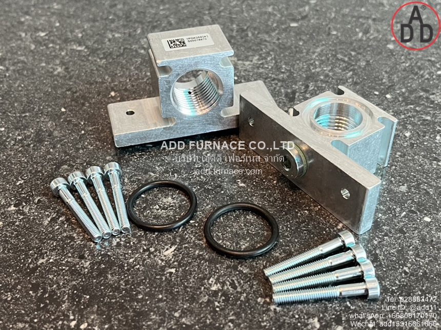 DUNGS GW Input/Output Flange Set Rp 1/2 (Complete) (6)